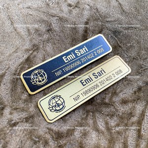 papan nama dada/name tag instansi pns asn korpri pemkot pemkab magnet-2