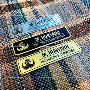papan nama dada/name tag instansi pns asn korpri pemkot pemkab magnet-6