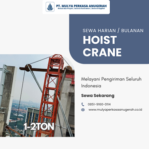 sewa hoist crane banyumas | mesin hoist | 085191600114