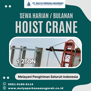 sewa hoist crane salatiga | mesin hoist | 085191600114
