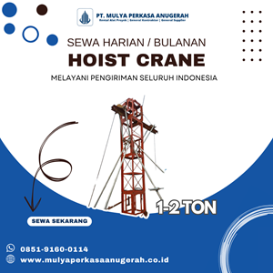 sewa hoist crane tegal | mesin hoist | 085191600114