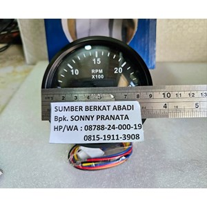 kus k-y07014 tachometer and hour meter 0-3000 rpm ky07014 lot 08425 ky-2