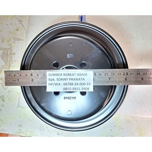 perkins 3115c111 pulley fan - genuine original-5