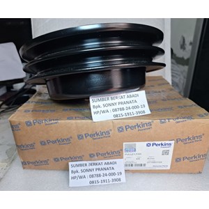 perkins 3115c111 pulley fan - genuine original-1