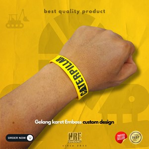 gelang karet komunitas custom design | media promosi-1