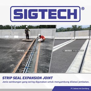 single gap penutup dilatasi strip seal sig ss-60