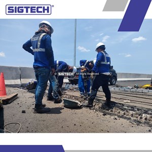 strip seal expansion joint single gap sig ss-50-4