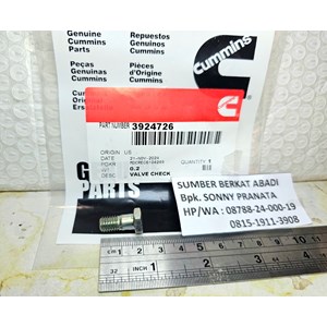cummins 3924726 check valve 3916360