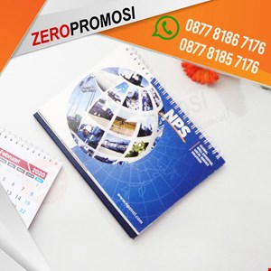 souvenir jasa percetakan kalender meja duduk landscape custom promosi-1