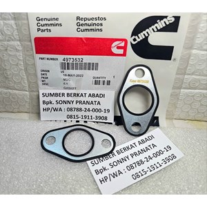 cummins 4973532 gasket oil cooler 4101869 4059387 3680714 isx qsx-3