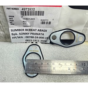 cummins 4973532 gasket oil cooler 4101869 4059387 3680714 isx qsx-2