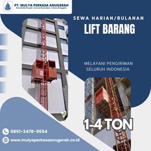 sewa lift barang badung | hoist 1-4 ton | 085134789554