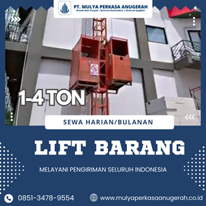 sewa lift barang madiun | hoist 1-4 ton | 085134789554
