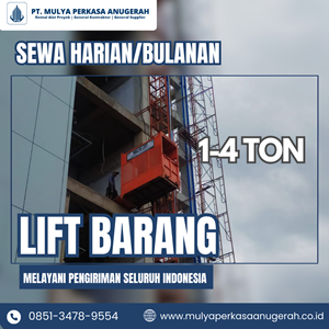 sewa lift barang denpasar | hoist 1-4 ton | 085134789554