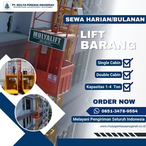 sewa lift barang lamongan | hoist 1-4 ton | 085134789554-7
