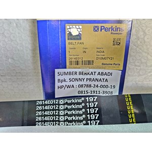 perkins 2614e012 v-belt 2614-e012 fan belt 2614 e012 - genuine-3