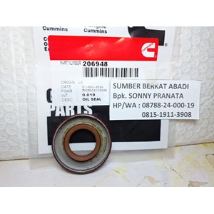 cummins 206948 seal o ring oil water pump - kta19 k19 k50 qsk19 qsk38-4