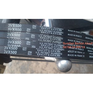 gates 3vx500 ribbed belt 3vx 500 fan belt 3vx-500 - 1 lajur - 1 jalur