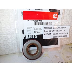 cummins 206948 seal o ring oil water pump - kta19 k19 k50 qsk19 qsk38-1