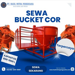 sewa bucket cor magetan untuk proyek gedung & jalan
