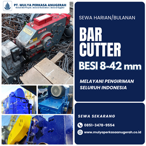 sewa bar cutter tabanan | mesin potong besi | 085134789554
