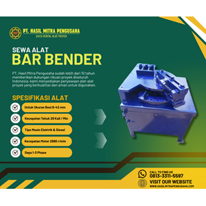 sewa bar bender majalengka 8–32mm proyek bandara