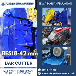 sewa bar cutter jakarta selatan | mesin potong besi | 085134789554