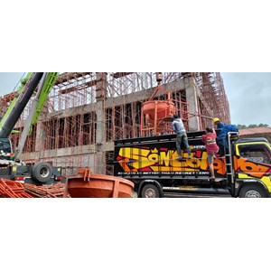sewa bucket cor jakarta pusat | cor beton | 085134789554-1