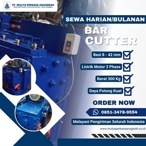 sewa bar cutter karawang | mesin potong besi | 085134789554-7