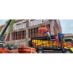 sewa bucket cor tangerang selatan | cor beton | 085134789554-7