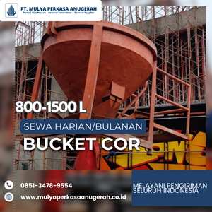 sewa bucket cor tangerang selatan | cor beton | 085134789554