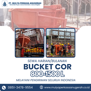 sewa bucket cor karawang | cor beton | 085134789554