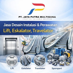 desain instalasi & perawatan lift, eskalator, travelator