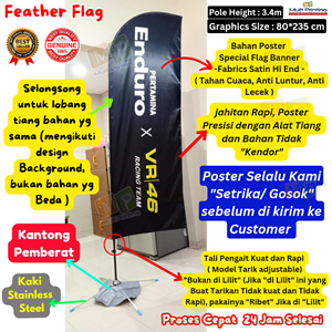 feather flag+flag banner+beach flag+bendera fabrics+24 jam-7