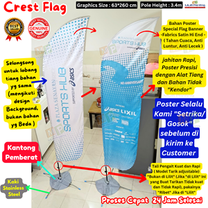 flag banner/flying banner+beach flag+poster fabrics+24 jam-6