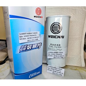 weichai 1000950365 fuel filter 1000950365 - genuine original asli 100%