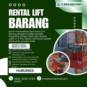 sewa lift barang / passenger terbaik langkat 081232955729-2