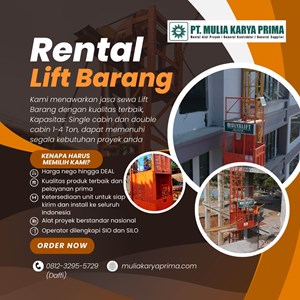 sewa lift barang / passenger terbaik nias barat 081232955729-2