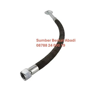 cummins 4913979 hose turbocharger oil drain connection - isx qsx x15