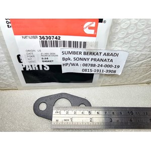 cummins 3630742 gasket connection - k38 k50-3