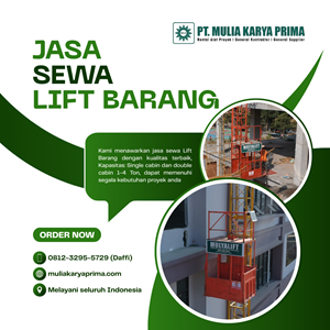 sewa lift barang / passenger terbaik kota serang 081232955729