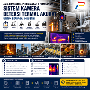 konsultasi pemasangan kamera deteksi termal industri boiler baja