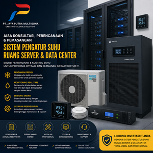 konsultasi pemasangan sistem pengatur suhu ruang data center