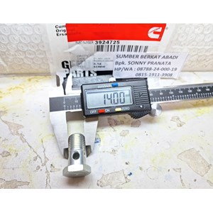 cummins 3924725 banjo connector screw 3907541 - isx qsx 6ct l10-1