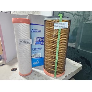 weichai 13074774 air filter set - dapat 2 filter - outer and inner-5