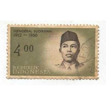 Stamp : Djenderal Sudirman 1912-1950
