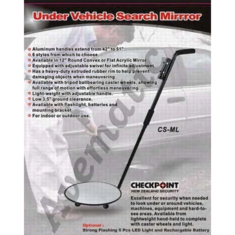 Inspection Mirror - under Vehicle