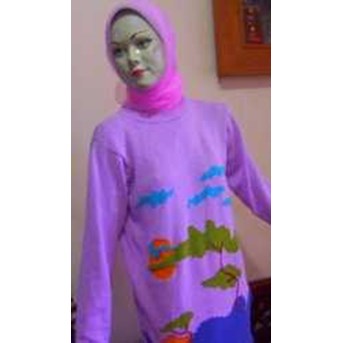 Busana rajutan muslim