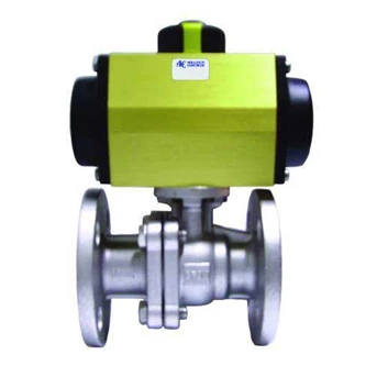 BALL VALVES ( FLANGE) with PNEUMATIC ACTUATOR
