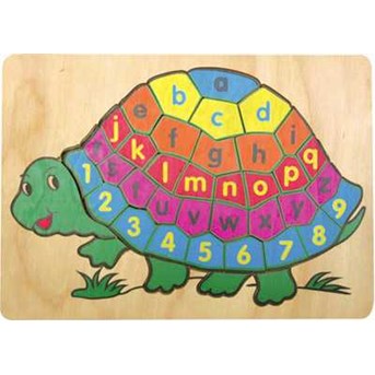 Puzzle Alphabet Kura-kura
